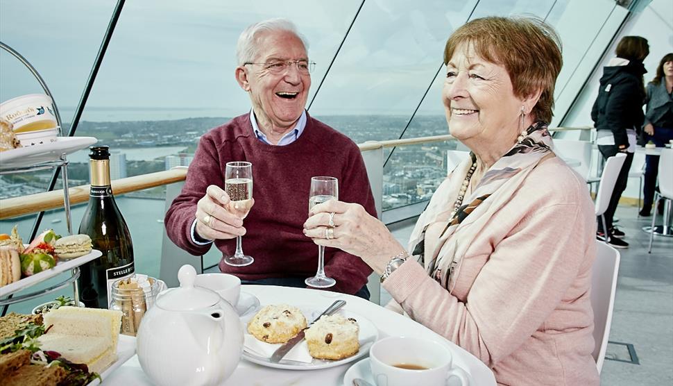 High Tea at Emirates Spinnaker Tower